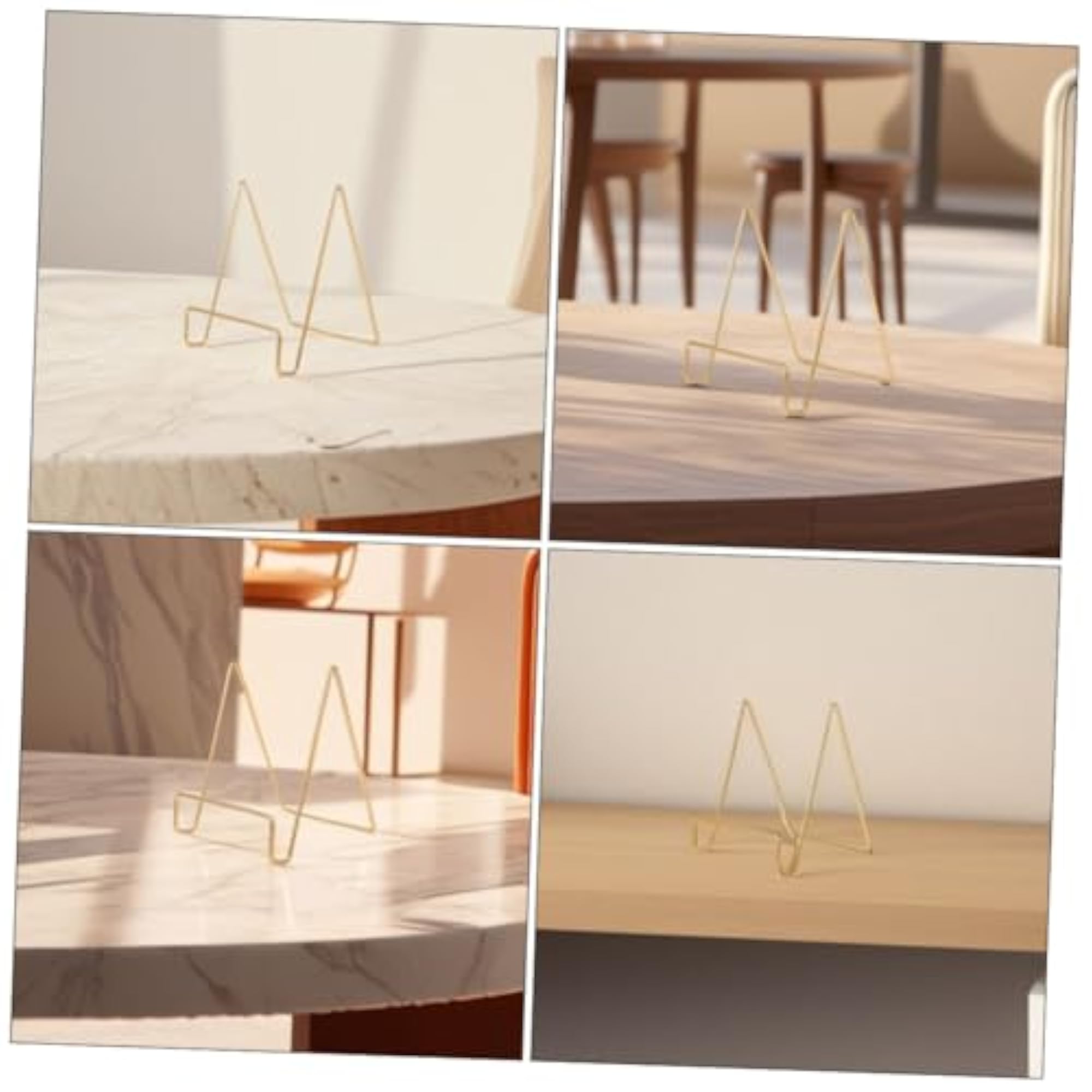 2pcs Metal Ornament Bracket Display Stand